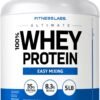Fitness Labs Whey Protein Powder | 5 Lbs | 35g Protein | Unflavored | Easy Mixing Supplement | Non-GMO, Gluten Free