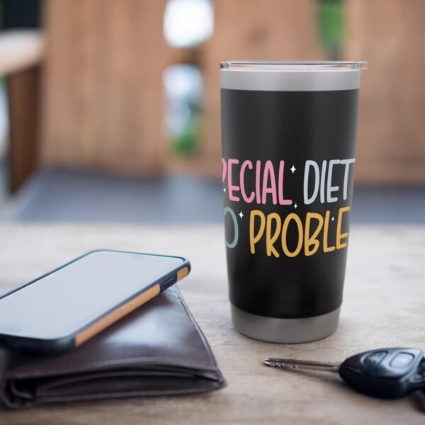 Special Diets? No Problem! School Canteen Lunch Lady Stainless Steel Insulated Tumbler