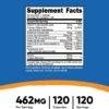Nutricost High Potency Vitamin B Complex 462mg, 120 Capsules - with Vitamin C - Energy Complex