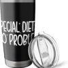 Special Diets? No Problem! School Canteen Lunch Lady Stainless Steel Insulated Tumbler