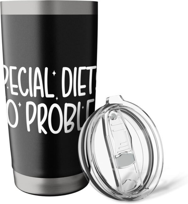Special Diets? No Problem! School Canteen Lunch Lady Stainless Steel Insulated Tumbler