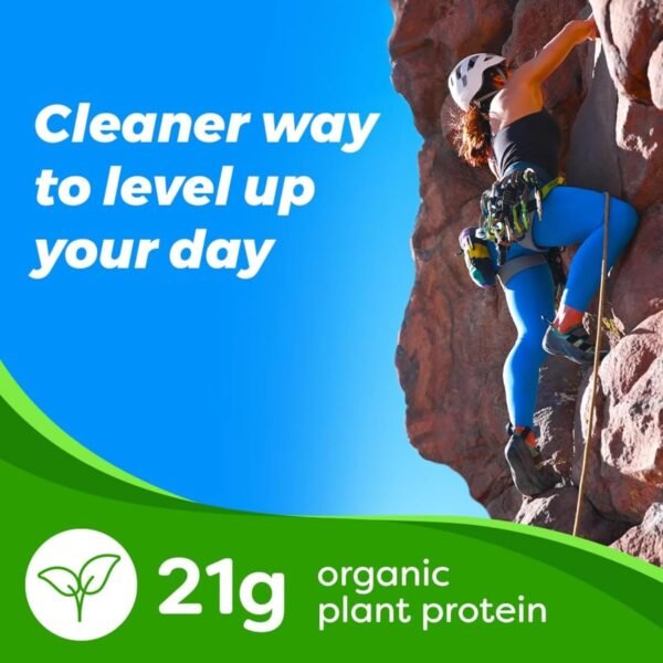 Orgain Organic Vegan Protein Powder, Creamy Chocolate Fudge - 21g Plant Protein, 7g Prebiotic Fiber, Low Net Carb, No Lactose, No Added Sugar, For Shakes & Smoothies, 2.03 lb (Packaging May Vary)