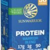 Sunwarrior Vegan Protein Powder Organic Plant-Based Protein | BCAA Amino Acids Hemp Seed Plant Protein | Soy Free Dairy Free Gluten Free Synthetic Free Non-GMO | Vanilla 30 Servings | Warrior Blend