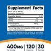 Nutricost Phosphatidylserine 400mg, 120 Capsules - Soy Free, 30 Servings, Vegetarian Friendly, Non-GMO, Gluten Free