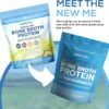 Paleovalley 100% Grass Fed Beef Bone Broth Protein Powder - Rich in Collagen Peptides for Hair, Skin, Gut Health, Bone and Joint Support - 28 Servings, 15g Protein Per Serving - No Gluten or GMOs