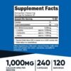 Nutricost BCAA Powder (Raspberry Lemonade, 60 Servings) - Optimal 2:1:1 Ratio