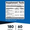 Nutricost ZMA 180 Capsules - Non-GMO and Gluten Free ZMA Supplement