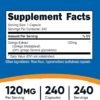 Nutricost Ginkgo Biloba 120mg, 240 Capsules - Extra Strength Ginkgo Biloba Extract - Gluten Free & Non-GMO