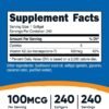 Nutricost Vitamin K2 MK-7 100 mcg, 240 Softgels - Gluten Free and Non-GMO MK7