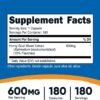 Nutricost Horny Goat Weed Extract (Epimedium) - 180 Capsules, 180 Servings, 600mg Per Capsule