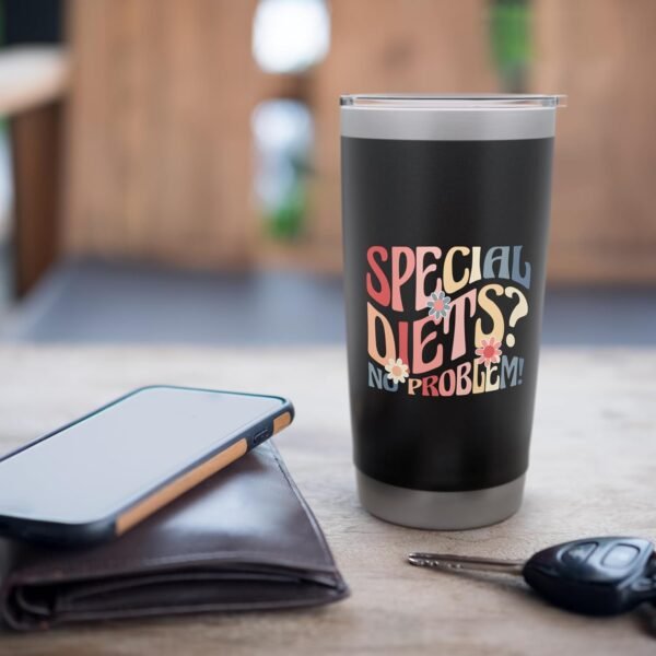 Special Diets? No Problem! School Canteen Lunch Lady Stainless Steel Insulated Tumbler