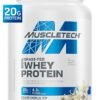 Muscletech Grass-Fed Whey Protein Powder (Deluxe Vanilla, 1.8LB) - Whey Protein Smoothie & Milk Shake Mix Supports Muscle Gain & Recovery - 20g of Whey Protein for Women & Men - Non-GMO & Gluten-Free