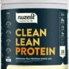 Nuzest - Pea Protein Powder - Clean Lean Protein, Premium Vegan Plant Based, Dairy Free, Gluten Free, GMO Free, Naturally Sweetened Protein Shake, Smooth Vanilla, 20 Servings, 1.1 lb