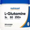 Nutricost L-Glutamine Powder 250 Grams