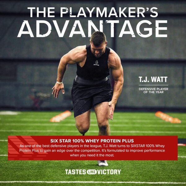 Six Star Whey Protein Powder Plus - Muscle Building & Recovery Formula with Whey Isolate Powder, BCAAs, 30g Protein, Immune Support - Post-Workout Supplement - Cookies and Cream, 1.8 lbs