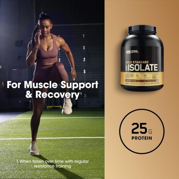 Optimum Nutrition Gold Standard 100% Isolate, Chocolate Bliss, 3 Pounds, 44 Servings (Packaging May Vary)