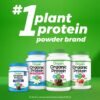 Orgain Organic Vegan Protein Powder Travel Pack, Creamy Chocolate Fudge - 21g of Plant Based Protein, 6g of Fiber, No Dairy, Gluten, Soy or Added Sugar, Non-GMO, 10 Count