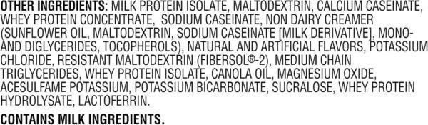 Muscle Milk Pro Series Protein Powder Supplement, Intense Vanilla, 5 Pound, 28 Servings, 50g Protein, 3g Sugar, 20 Vitamins & Minerals, NSF Certified for Sport, Workout Recovery, Packaging May Vary