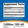 Nutricost Shilajit Capsules (1,000 mg Per Serving) (120 Capsules) - Shilajit Extract with Naturally Occuring Fulvic Acid, 60 Servings, Gluten Free, Non-GMO, Vegan Friendly Dietary Supplement