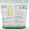 Grass Fed Whey Protein Powder Isolate - Unflavored - Unsweetened - Certified Entire Life On Pasture - A Greener World - ASPCA Registered Brand List - Informed-Sport - 3lbs
