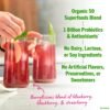 Orgain Organic Greens Powder + 50 Superfoods, Berry - 1 Billion Probiotics for Digestive Health, Antioxidants, Vegan, Plant-Based, Gluten-Free, Non-GMO, Green Juice & Smoothie Drink Mix - 0.62lb