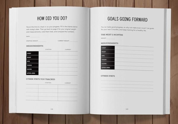 Training for a Healthy Life: A Daily Food and Fitness Journal