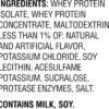 Muscle Milk 100% Whey Protein Powder, Vanilla, 5 Pound, 68 Servings, 25g Protein, 2g Sugar, Low in Fat, NSF Certified for Sport, Energizing Snack, Workout Recovery, Packaging May Vary