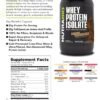 NutraBio Whey Protein Powder Isolate Supplement – 25g of Protein Per Scoop with Complete Amino Acid Profile - Soy and Gluten Free Protein Powder - Zero Fillers and Non-GMO - Alpine Vanilla - 5 Lbs.