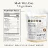 Truvani Vegan Pea Protein Powder | Vanilla | 20g Organic Plant Based Protein Per Serving | 20 Servings | Keto | Gluten & Dairy Free | Low Carb | No Added Sugar