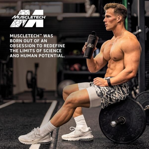 Whey Protein Powder | MuscleTech Phase8 Protein Powder | Whey & Casein Protein Powder Blend | Slow Release 8-Hour Protein Shakes | Muscle Builder for Men & Women | Chocolate, 4.6 lbs (50 Servings)