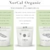 NorCal Organic - Premium Pea Protein Isolate - 100% Vegan and Organic - UNFLAVORED - 2 Pounds (Pack of 1) - 35 Servings