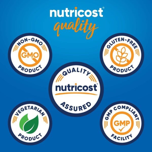 Nutricost Methylfolate 1000mcg, 120 Vegetarian Capsules - Gluten Free, Non-GMO