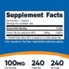 Nutricost Vitamin B6 (Pyridoxine HCl) 100mg, 240 Capsules