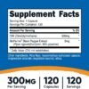 Nutricost DIM (Diindolylmethane) Plus BioPerine 300mg, 120 Vegetarian Capsules - Up to 4 Month Supply, Max Strength DIM Supplement