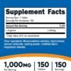 Nutricost L-Arginine 1000mg, Amino Acid Tablets (150 Tablets)