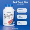 Nutricost Red Yeast Rice with CoQ10 1300mg, 120 Capsules, 60 Servings - Non-GMO, Gluten Free