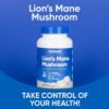 Nutricost Lion's Mane Mushroom Capsules 2100mg, 30 Servings - CCOF Certified Made with Organic, Vegetarian, Gluten Free, 700mg Per Capsule, 90 Capsules