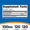 Nutricost R-Alpha Lipoic Acid 100mg, 120 Capsules - Veggie Capsules, Non-GMO, Gluten Free