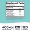Nutricost Diindolylmethane DIM Supplement for Women 400mg, 120 Capsules, with Dong Quai, Calcium & Black Cohosh - Vegan, Non-GMO and Gluten Free
