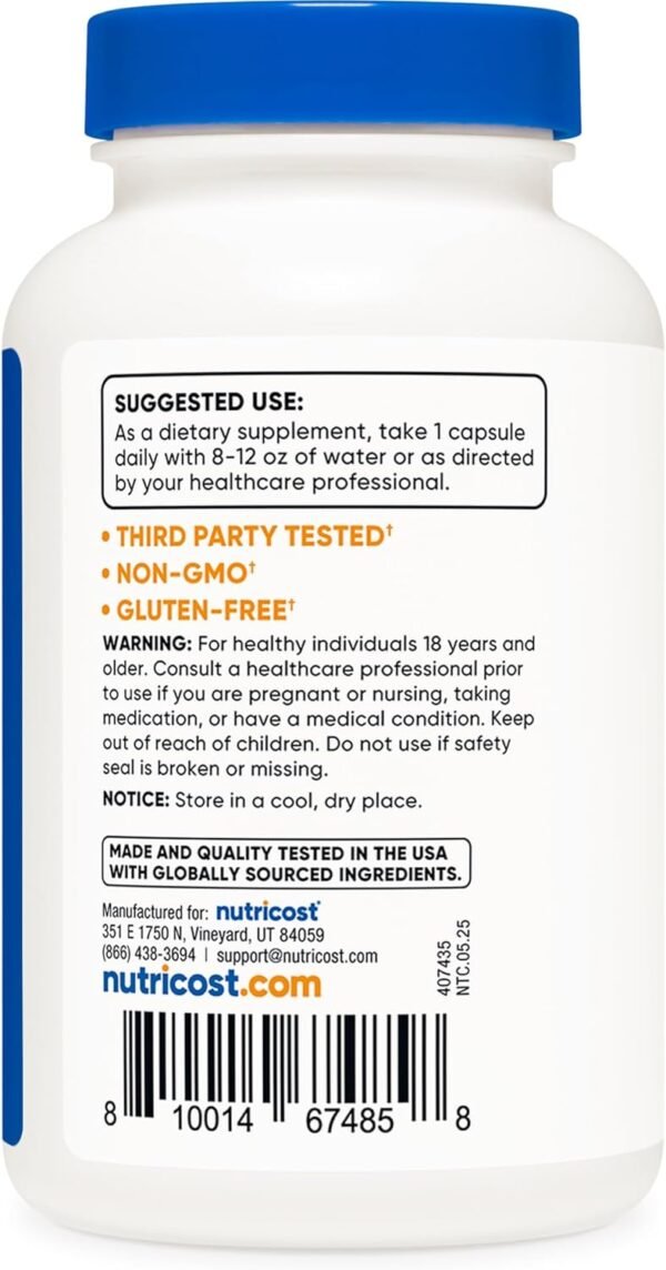 Nutricost Boron Capsules 10mg, 240 Vegetarian Capsules, Gluten Free and Non-GMO