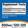 Nutricost Egg Shell Membrane, 500 MG Per Serving, 120 Capsules - GMO Free, Gluten Free