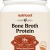 Nutricost Chicken Bone Broth Protein Powder (Chicken Soup Flavored, 20 Servings)